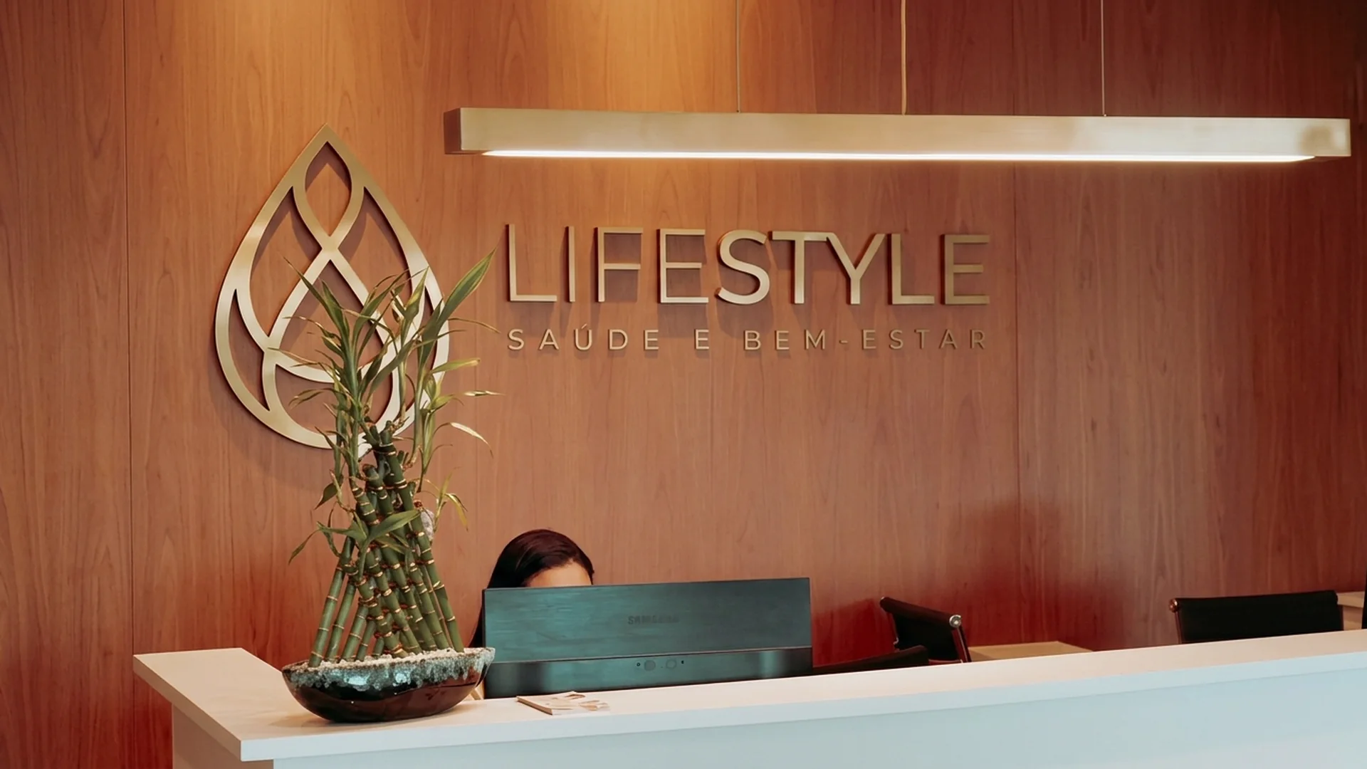 Recepção da Clínica LifeStyle no Brooklin